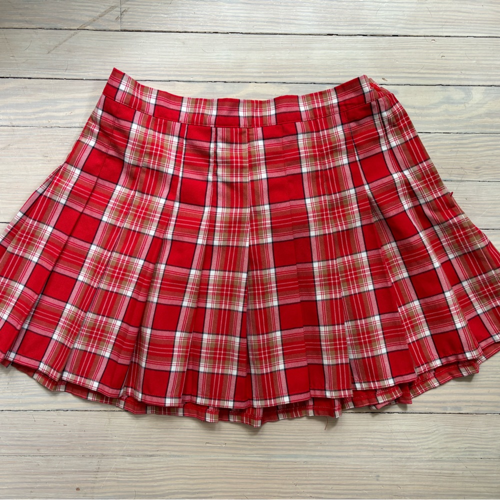 CUTE Aerie Plaid Skirt - size Large